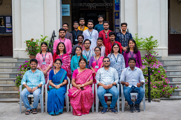 Group photos of the final year students (2025) with their teachers